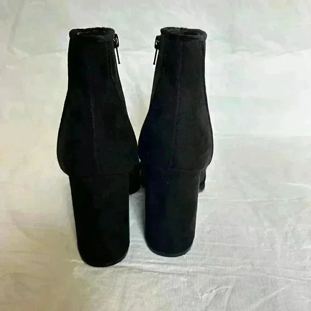 Cloudwalkers Green Avenue Broome Boots/Booties Size US 9W Black Velvet Burnout